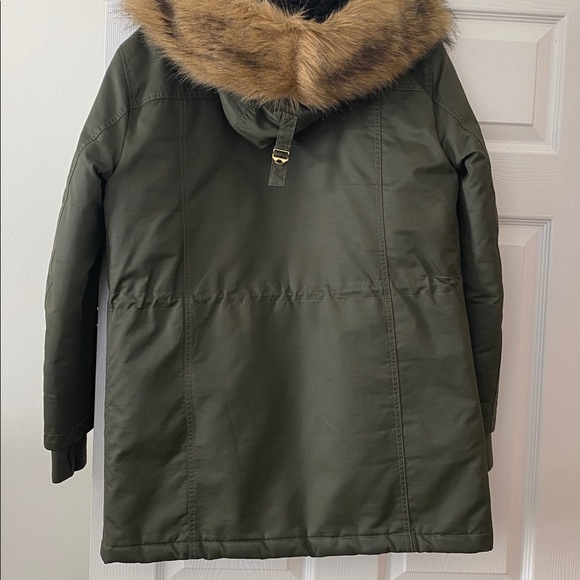 J.Crew Green Parka Coat - Picture 7 of 11